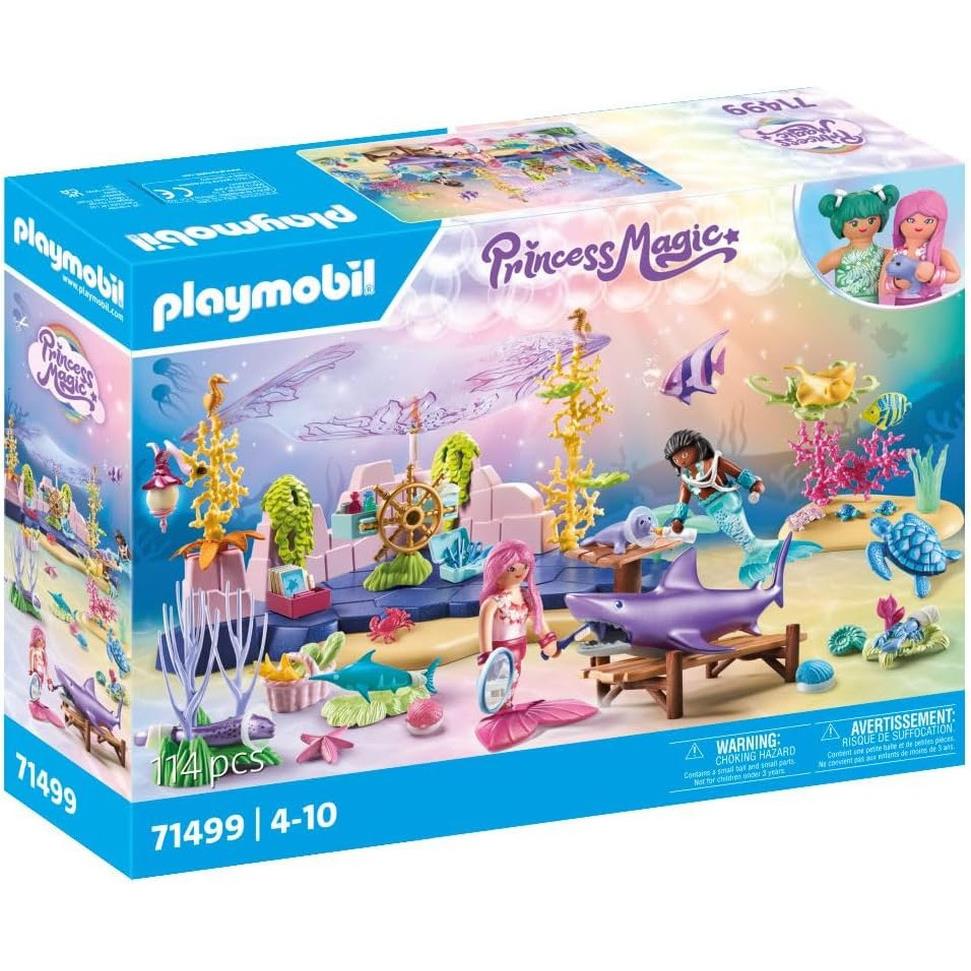 Playmobil Mermaid Animal Care 71499 Building Toy Set 114-Pieces Gift