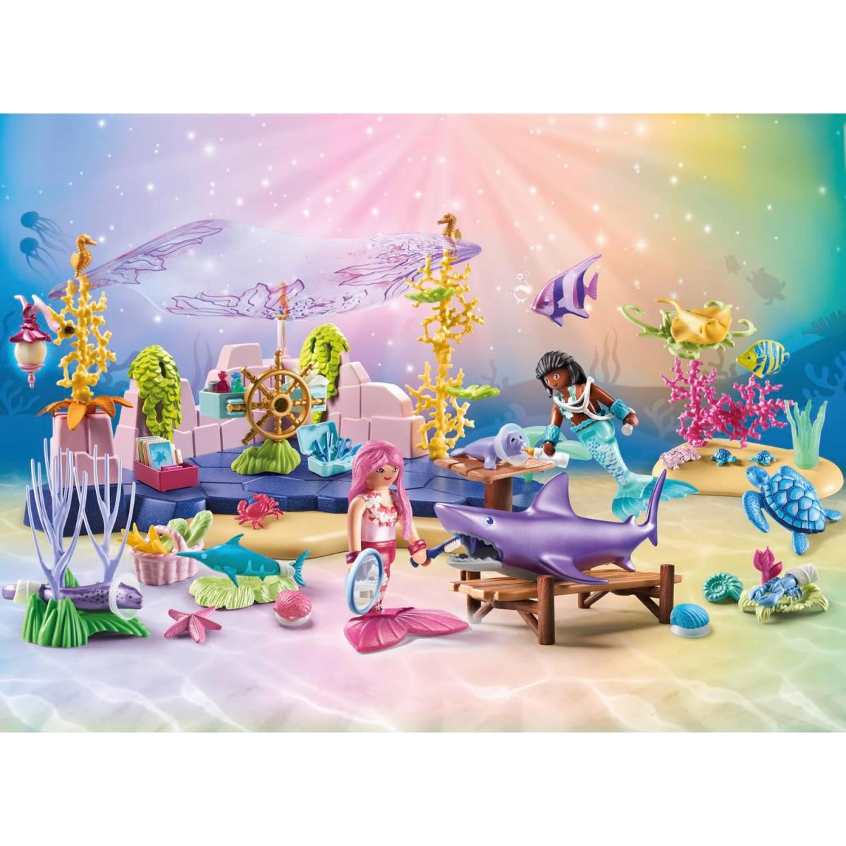 Playmobil Mermaid Animal Care 71499 Building Toy Set 114-Pieces Gift