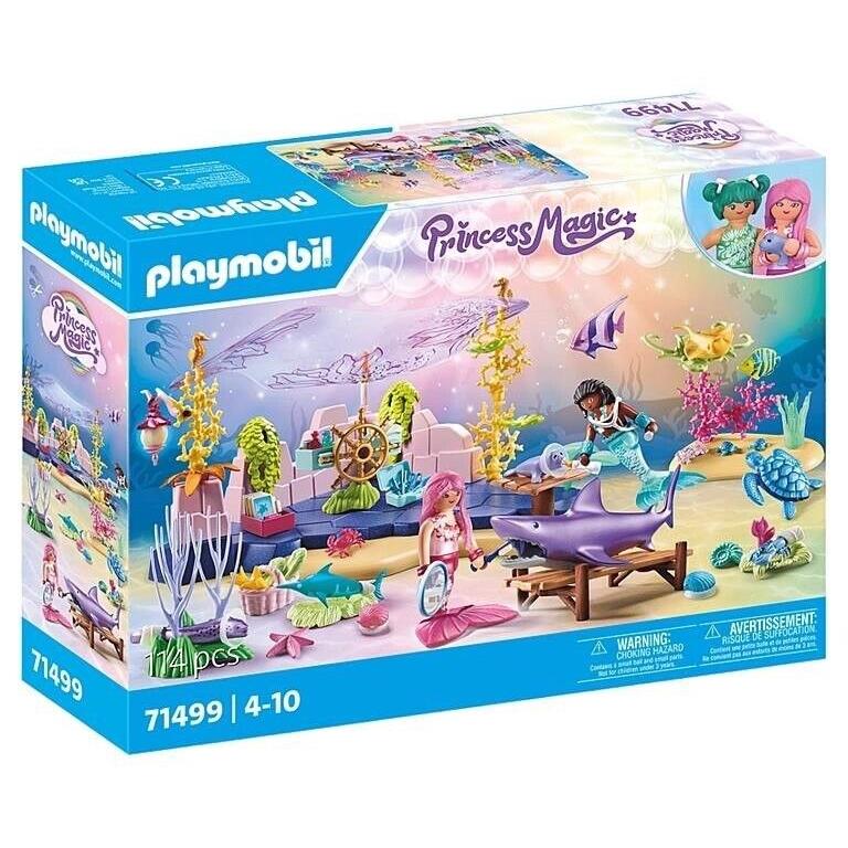 Playmobil 71499 Princess Magic: Sea Animal Care of The Mermaids