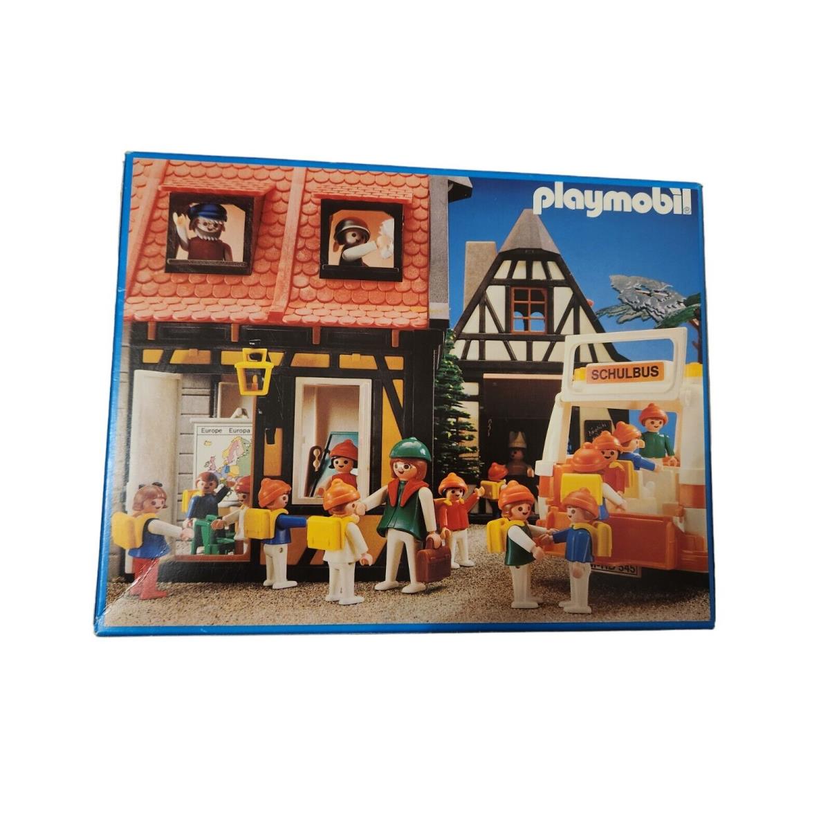 Vintage Playmobil 3522 Classroom Students Teacher School