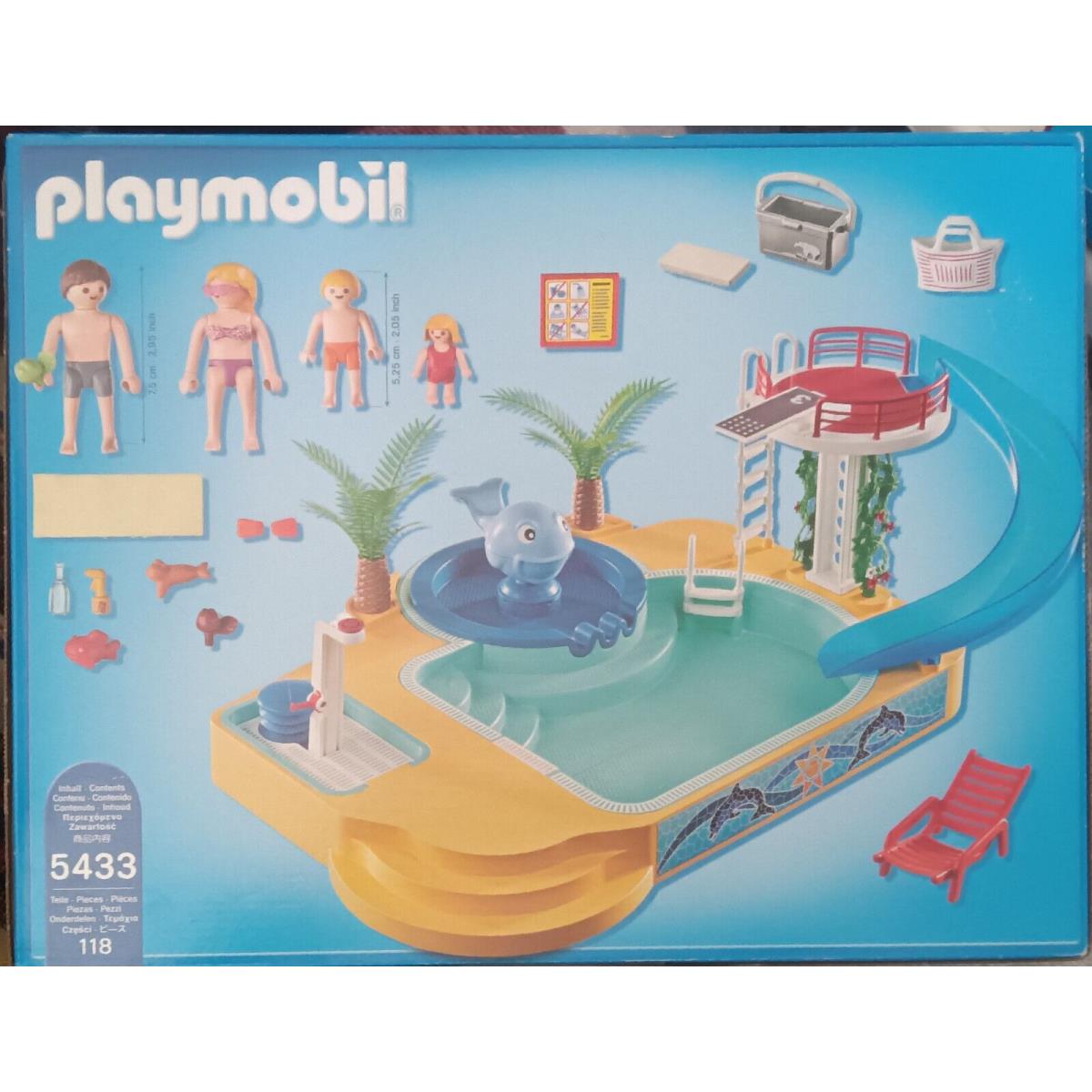 Playmobil 5433 Summer Fun Childrens Pool. IN Box. Retired