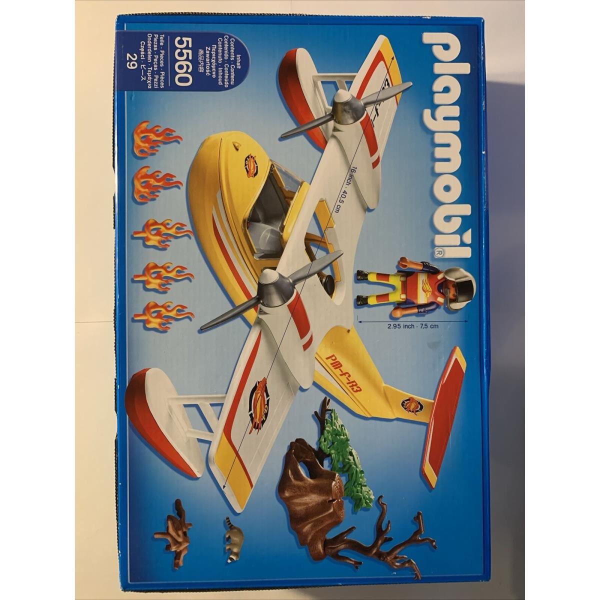 2014 Playmobil Wildlife Firefighting Sea Plane 5560
