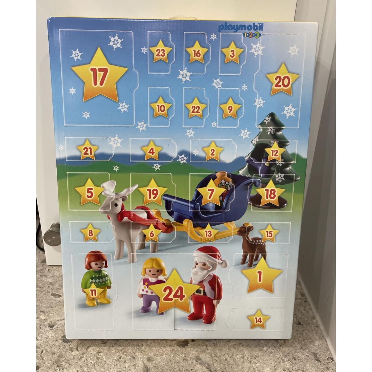 Playmobil 1.2.3 Advent Calendar - Christmas on The Farm 9009