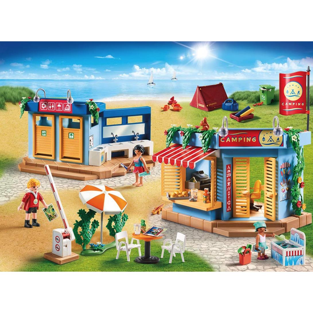Playmobil 70087 Large Campsite Camping Tent Campground Store 222pc