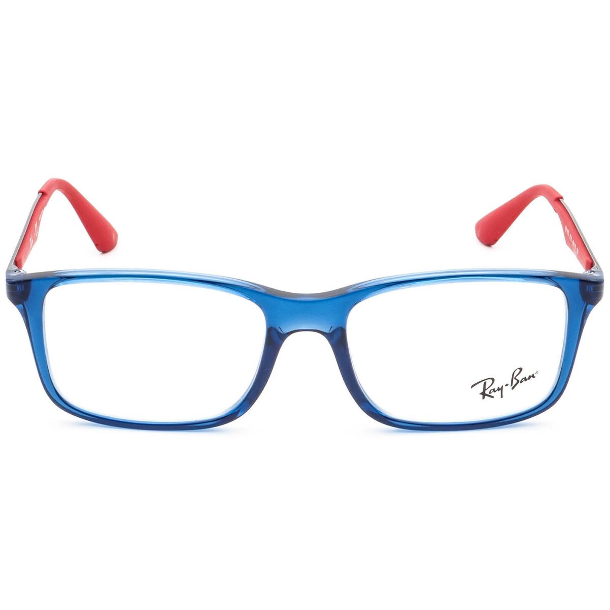 Ray-ban Small Eyeglasses RB 1570 3721 Junior Blue/red Rectangular 49 16 130 - Frame: Blue/Red