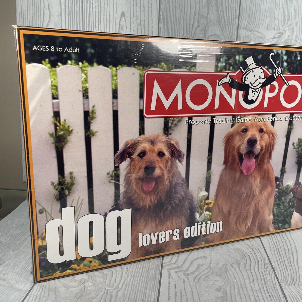 Hasbro Monopoly Dog Lovers Edition 2007 Board Game Parker Brothers