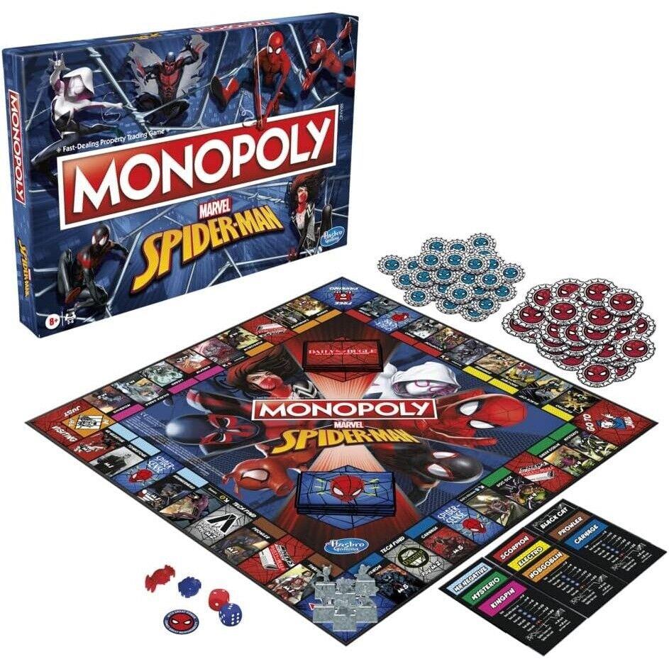 Monopoly: Marvel Spider-man Edition Board Game