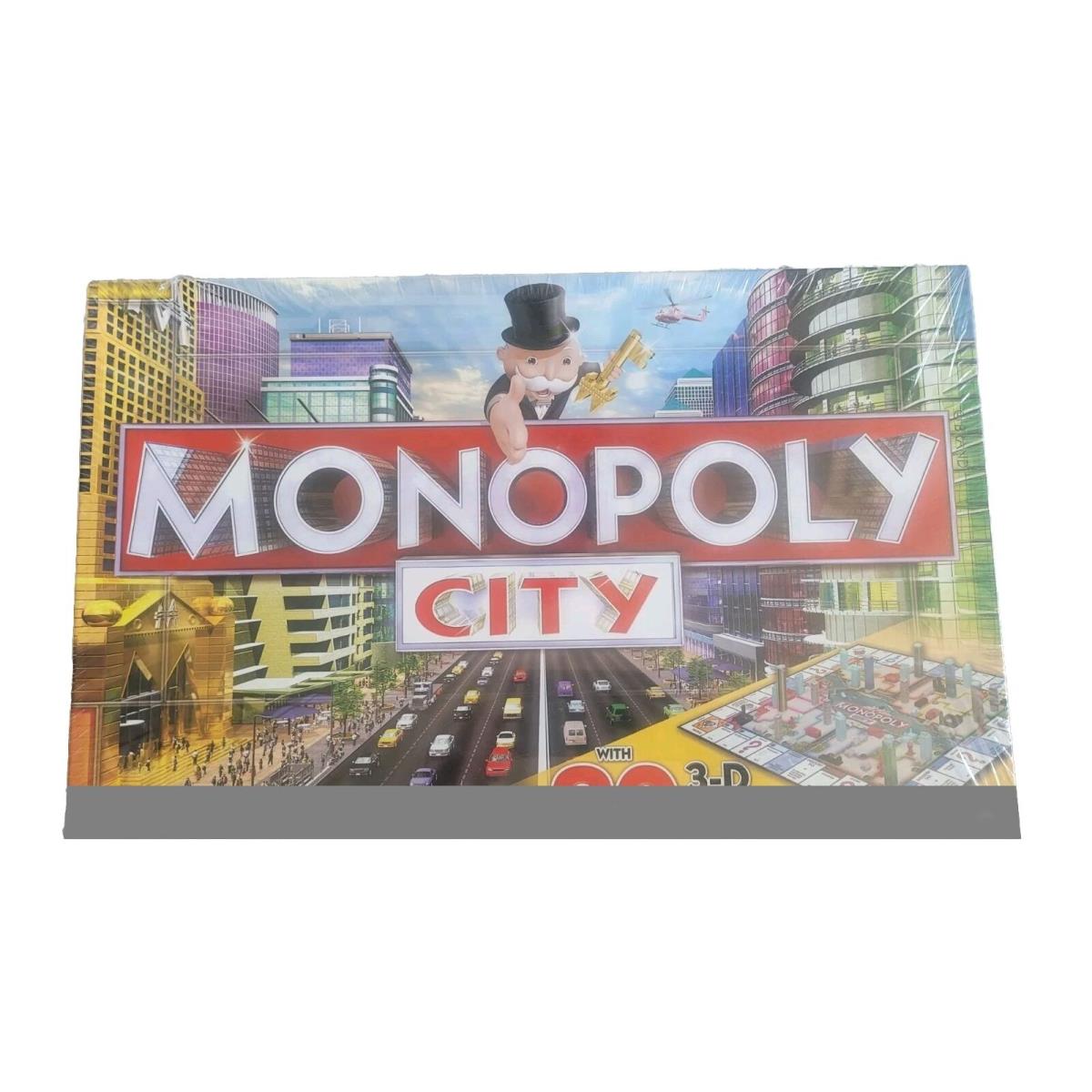 Hasbro Monopoly 2009 City Edition with 3D Buildings Board Game 2009