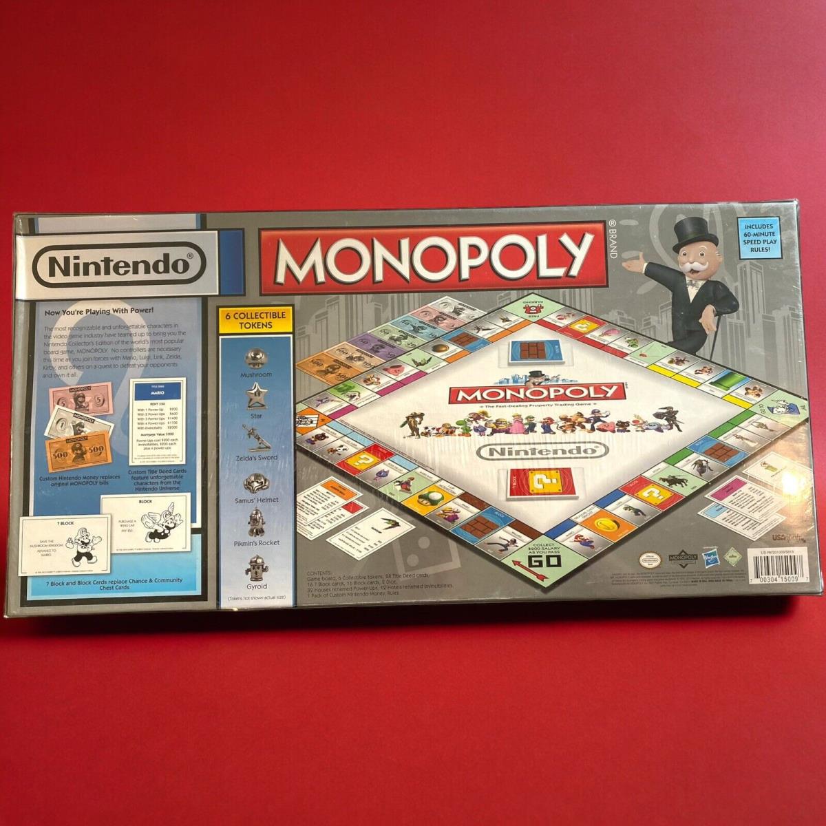 Monopoly Nintendo Collector`s Edition 2010 Hasbro Super Mario Bros