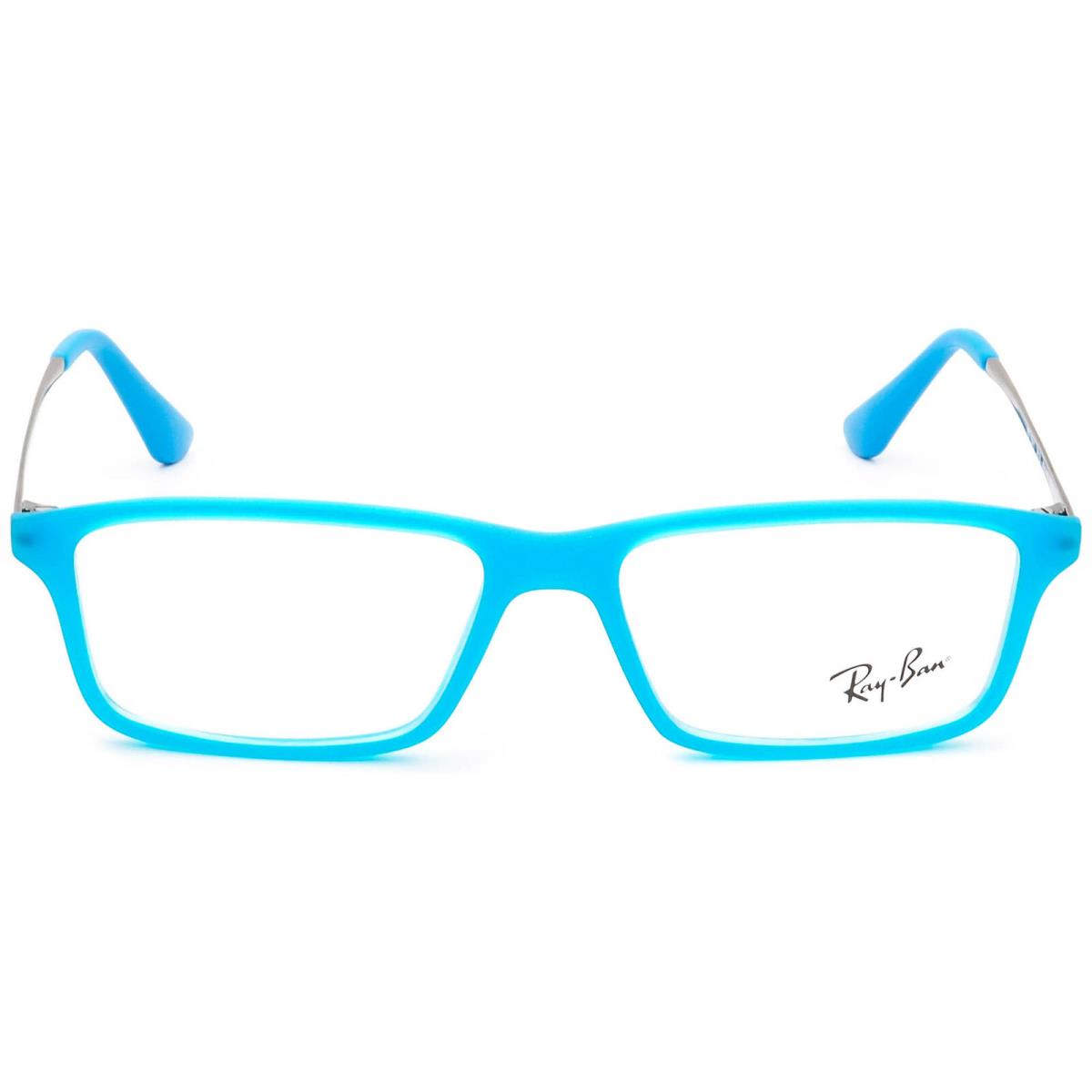 Ray-ban Small Eyeglasses RB 1541 3618 Junior Matte Blue/silver Frame 49 14 130 - Frame: Matte Blue/Silver