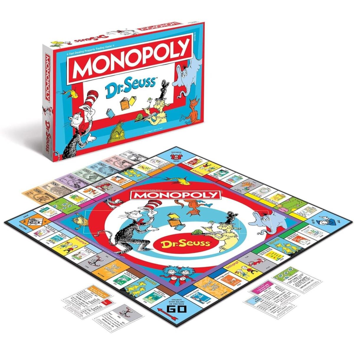 Monopoly: Dr. Seuss Collectible Classic Monopoly Game Board