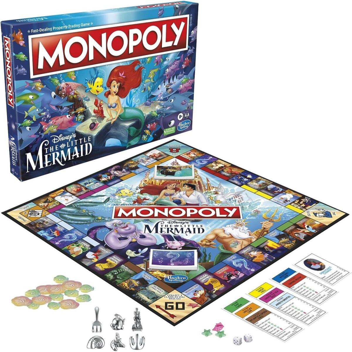 The Little Mermaid Monopoly Game