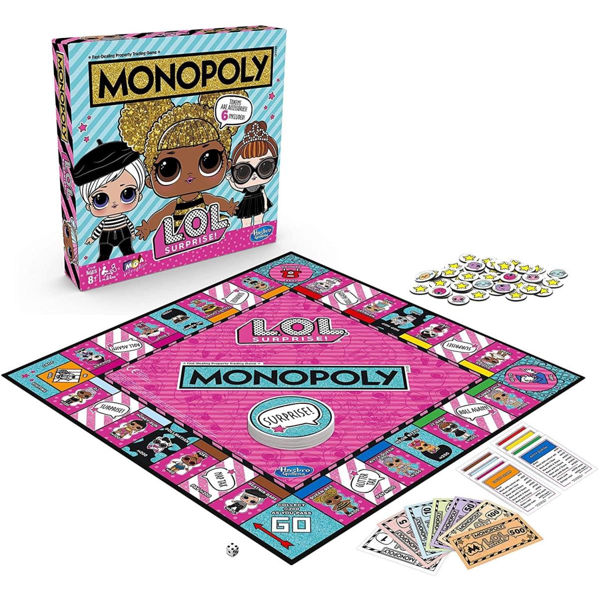 L.o.l. Surprise Edition Monopoly Board Game