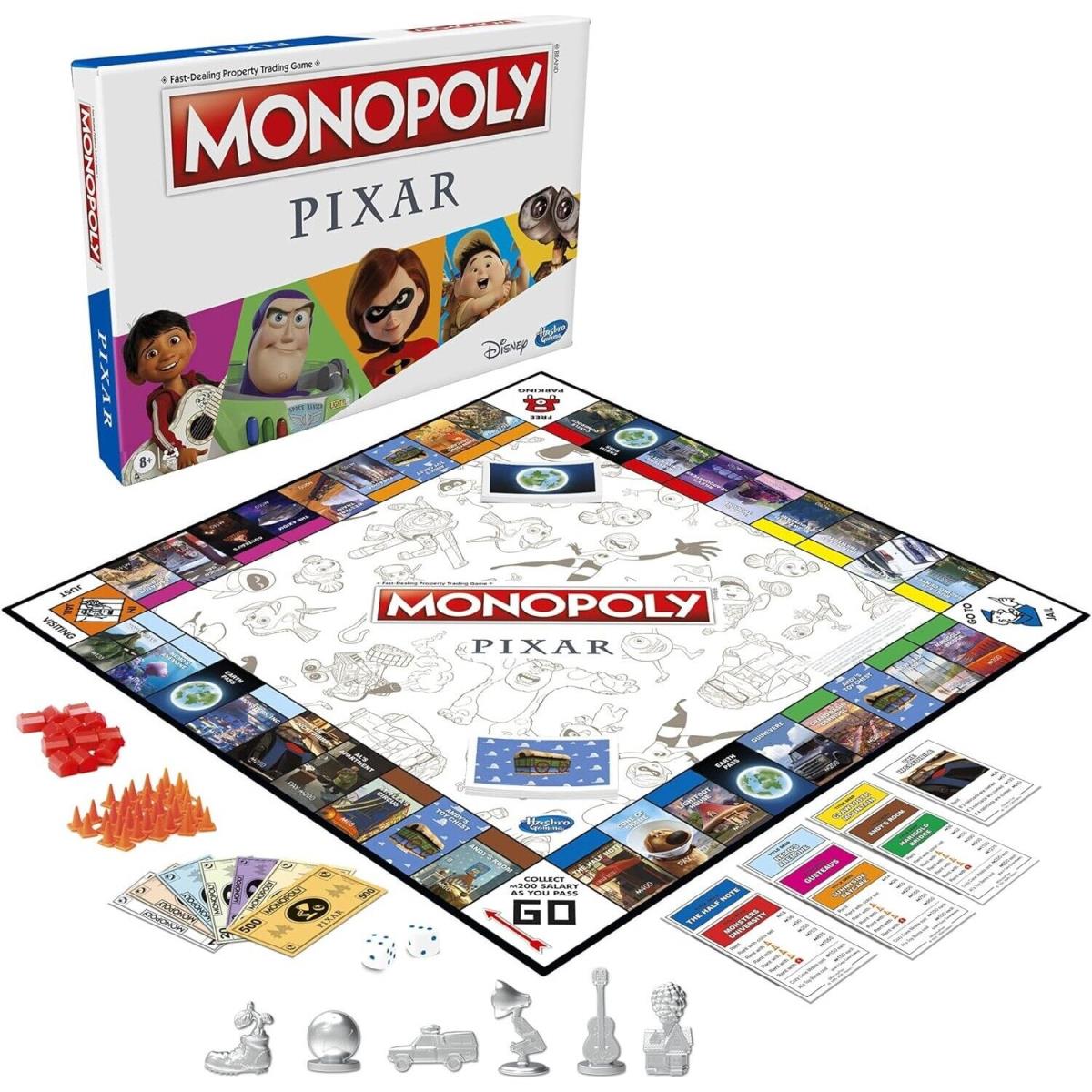 Hasbro Gaming Monopoly: Pixar Edition Board Game