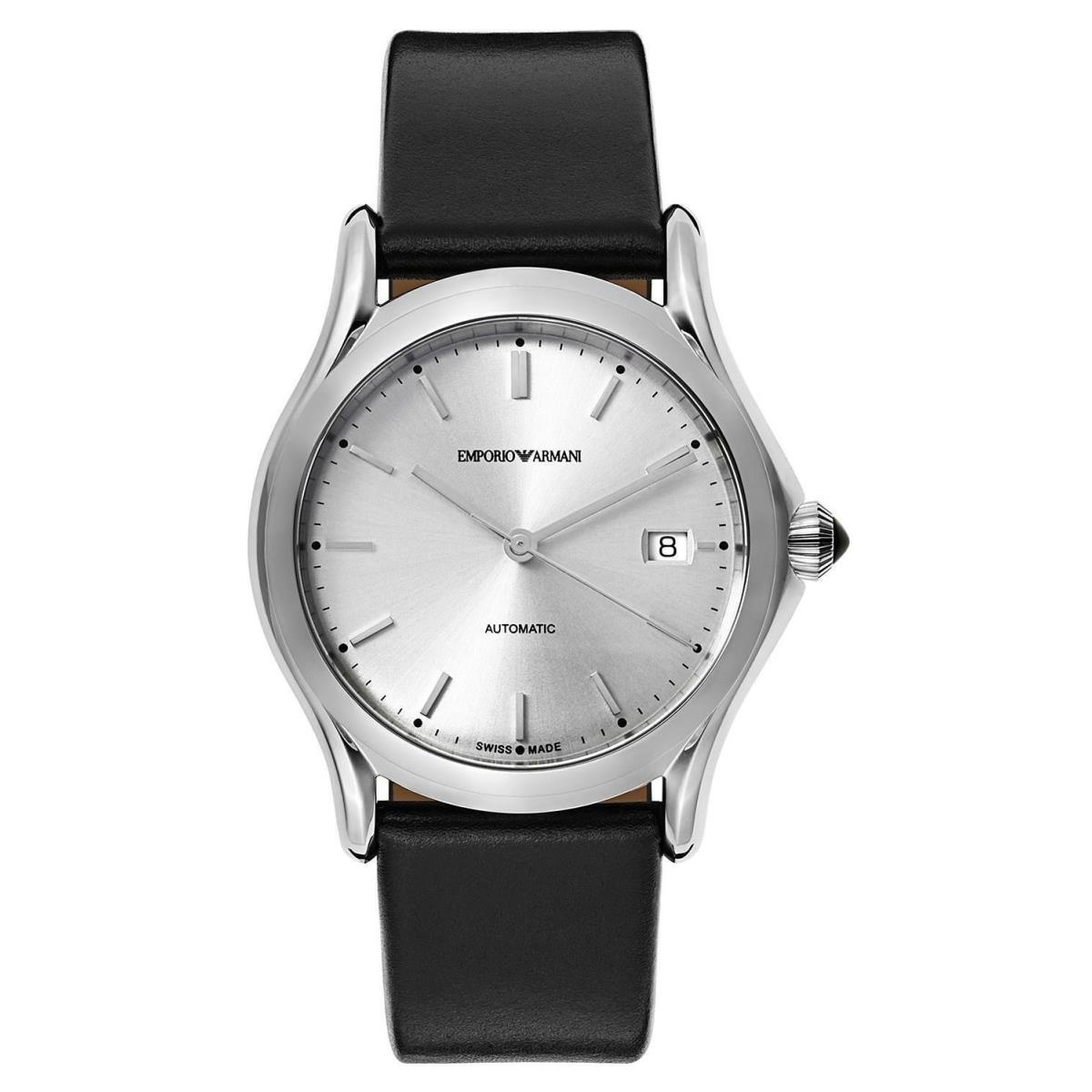 Emporio Armani ARS3102 Silver Dial Stainless Steel Case Automatic Men`s Watch