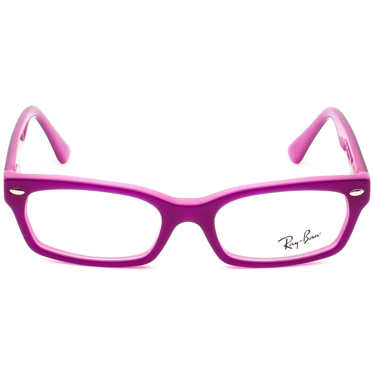 Ray-ban Small Eyeglasses RB 1533 3597 Junior Purple/pink Rectangular 47 16 130 - Frame: Purple on Pink