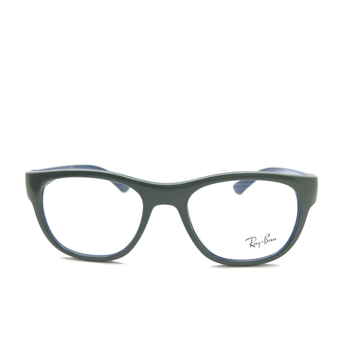 Ray-ban Eyewear RB 7191 8144 51 19 140 Green Over Blue Unisex Glasses Italy