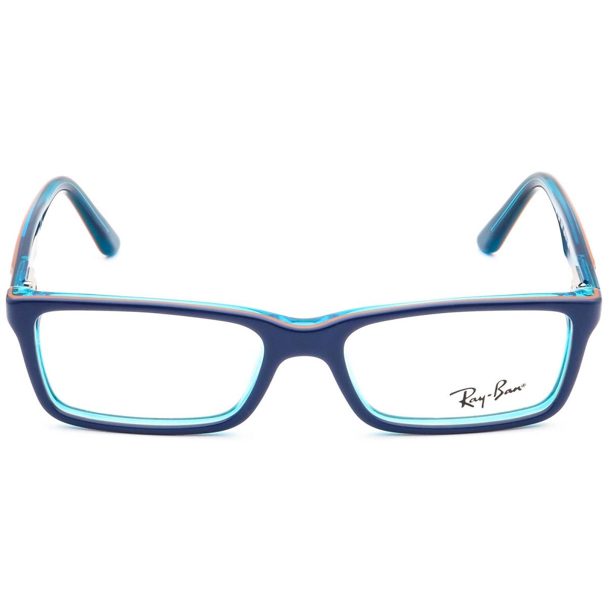 Ray-ban Kids` Eyeglasses RB 1534 3587 Blue Rectangular Frame 46 14 125