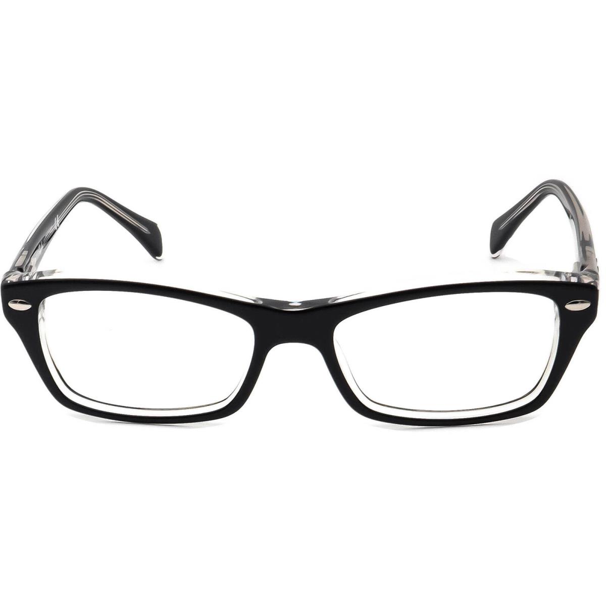 Ray-ban Small Eyeglasses RB 1550 3529 Junior Black on Clear Frame 48 15 130 - Frame: Black on Clear