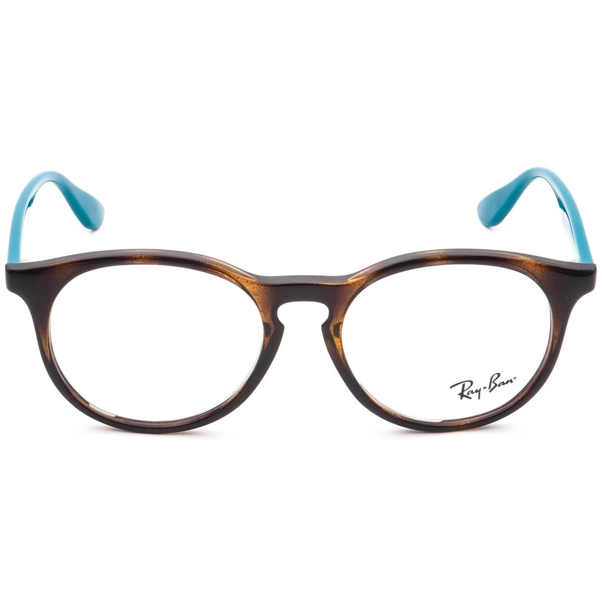 Ray-ban Junior Eyeglasses RB 1554 3728 Tortoise/blue Round Frame 48 16 130 - Frame: Tortoise/Blue