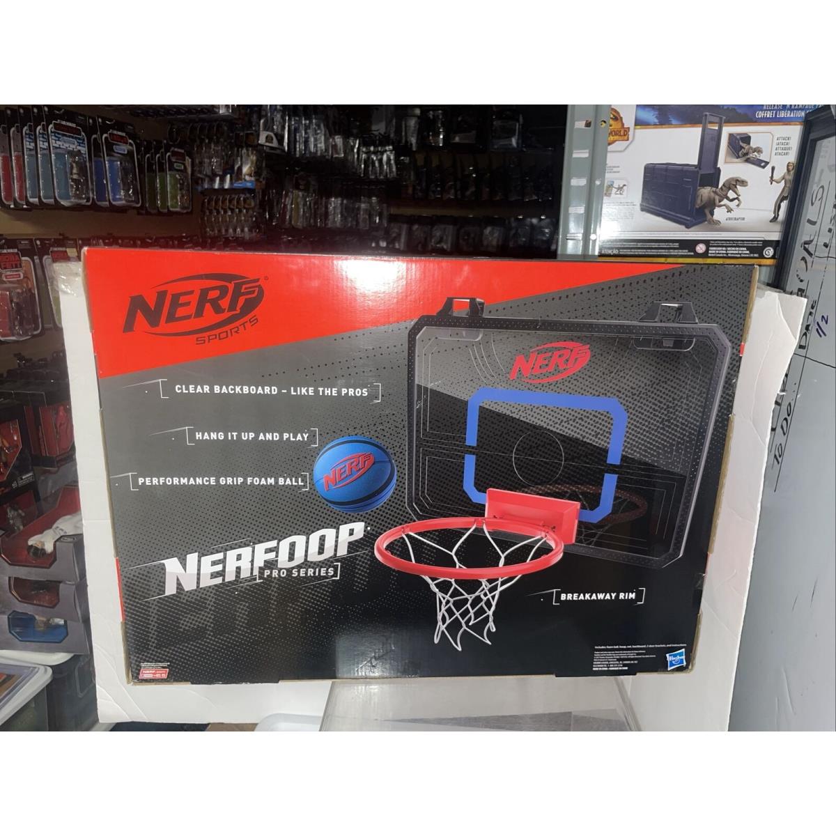 Nerf Sports Nerfoop Pro Series Basketball Hoop Hasbro