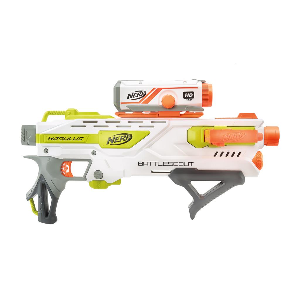 Nerf-n-strike Gun Modulus Battle Scout ICS-10 Camera Blaster Darts Kids Toy B17