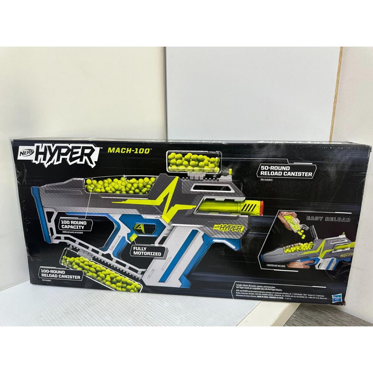 Nerf Hyper Mach-100 Motorized Blaster