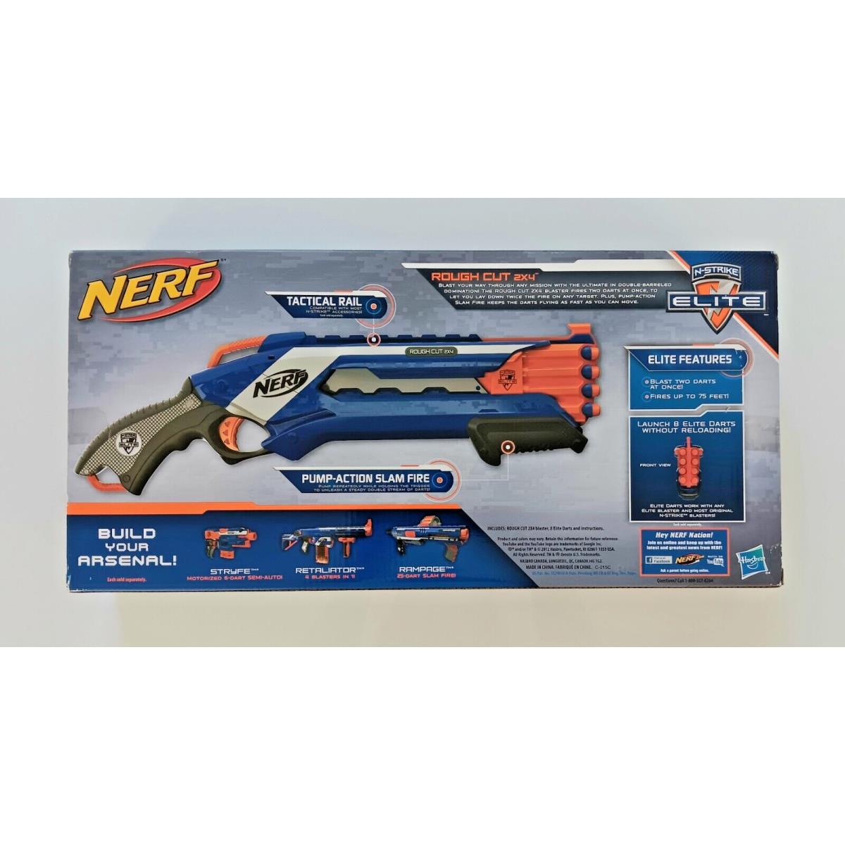 Nerf N-strike Elite Rough Cut 2x4