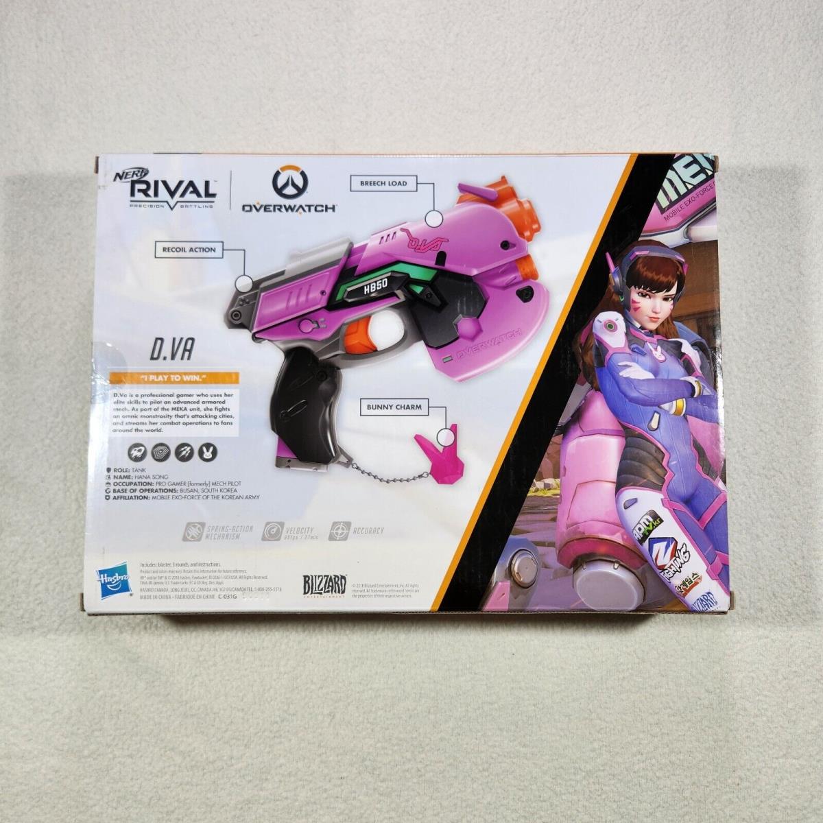 Nerf Overwatch D.va Rival Blaster Pink