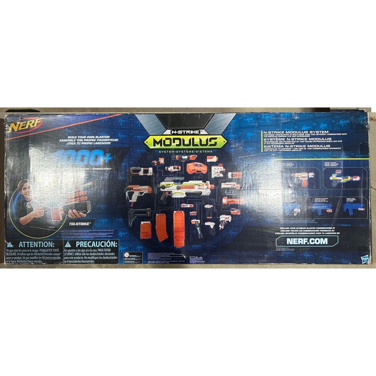 Nerf N-strike Modulus Tri-strike with Accessories