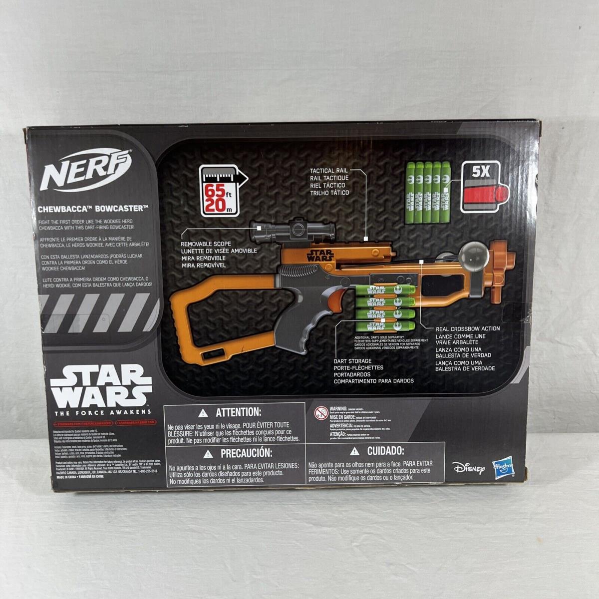 Star Wars The Force Awakens Nerf Episode Vii Chewbacca Bowcaster