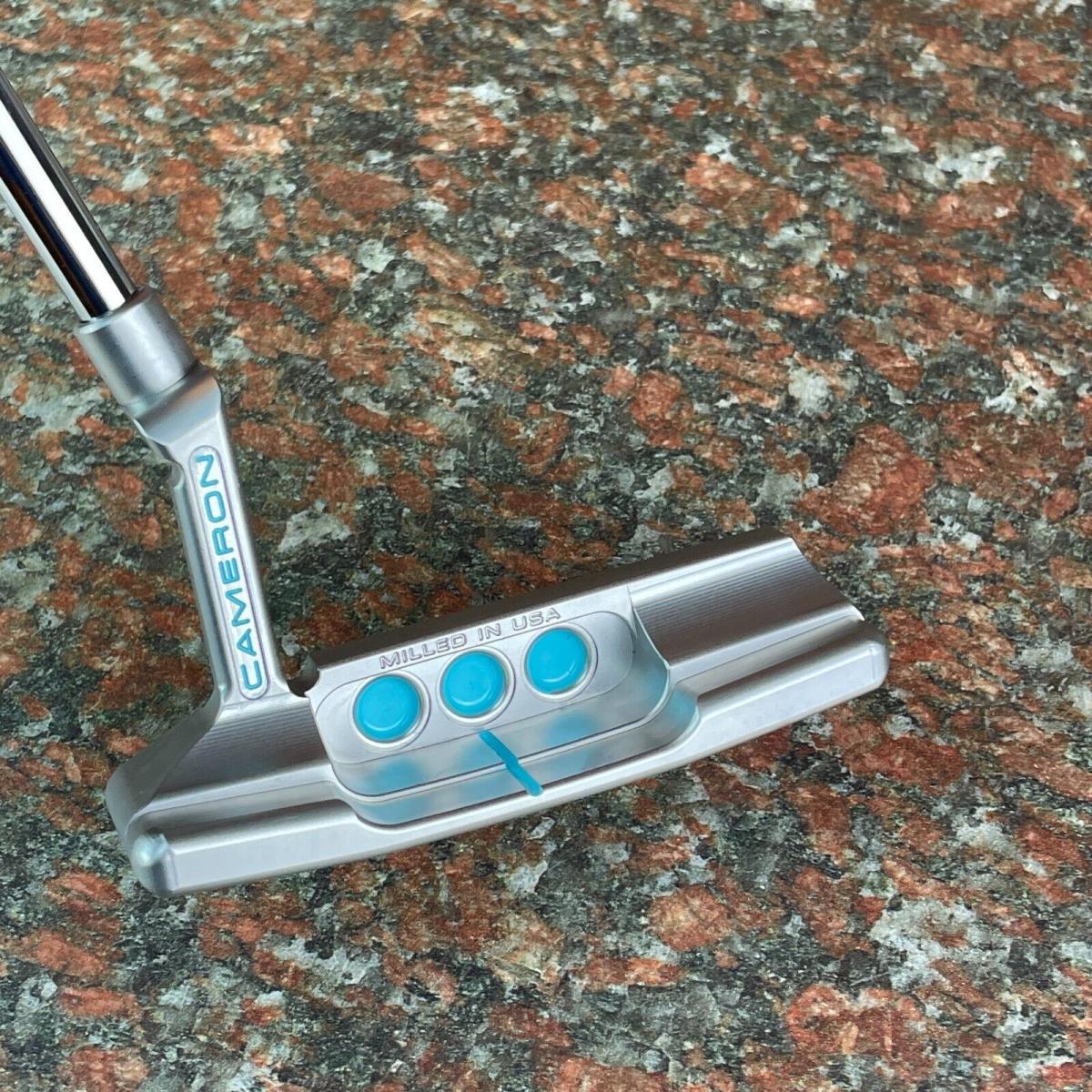 Scotty Cameron Super Select Newport 2 Custom Robin`s Egg Blue Paint 34 /354g