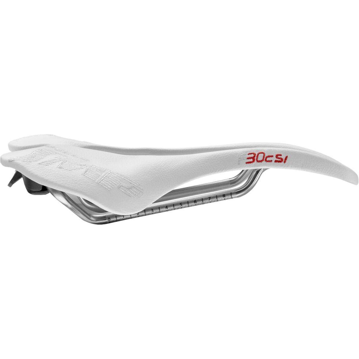 Selle Smp F30C S.i. with Carbon Rail Saddle White 150mm