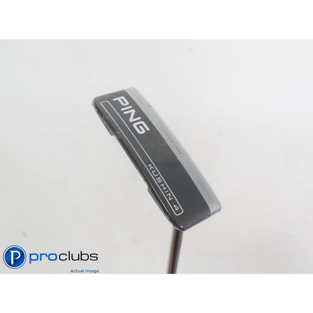 Ping 23` Series Kushin 4 Black Dot 35 Putter - SS Pistol Gtr 2.0 - 400043