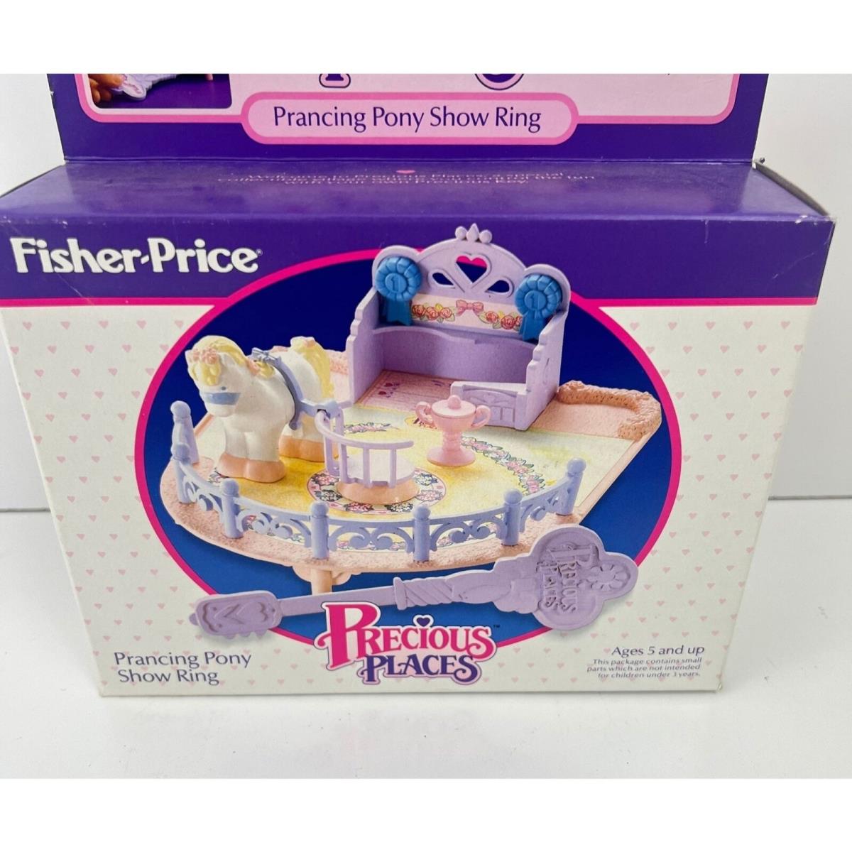 Vintage Fisher Price Precious Places Prancing Pony Show Ring 5189 1988