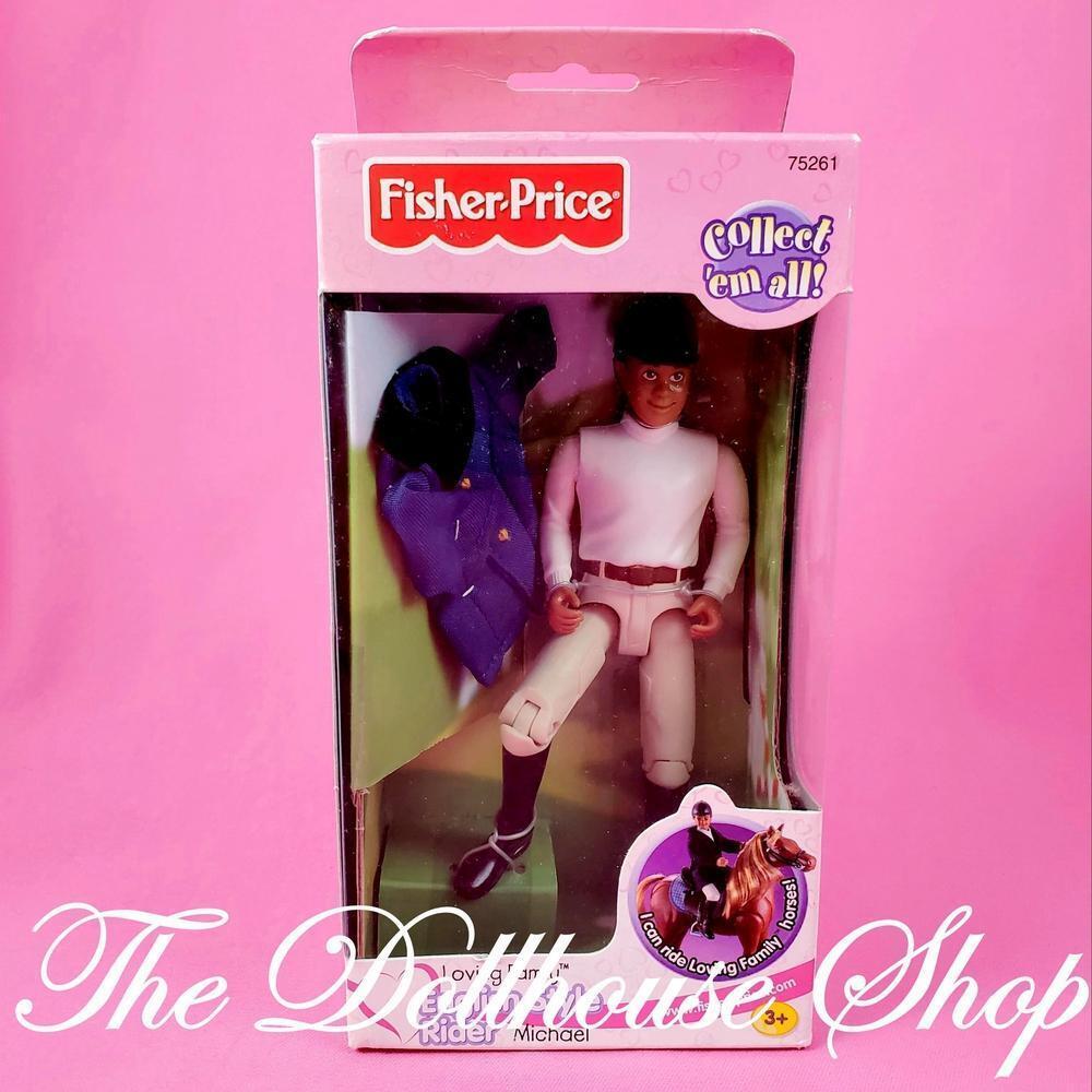 Fisher Price Loving Family Dollhouse Western Rider Dad Doll Michael