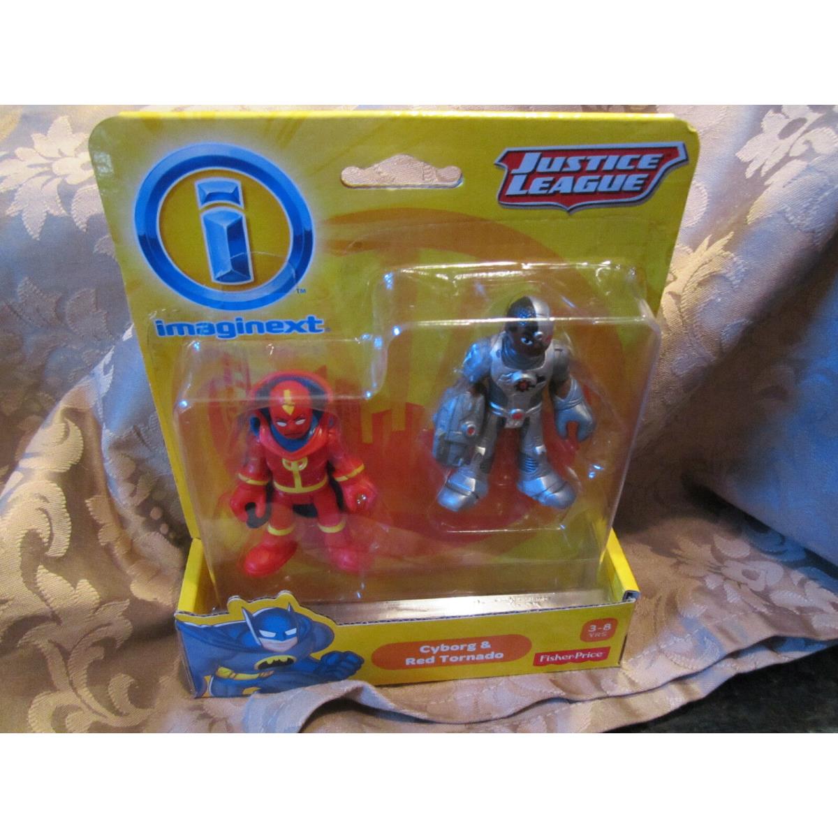 Imaginext DC Super Friends Fisher Justice League Cyborg Red Tornado Robot