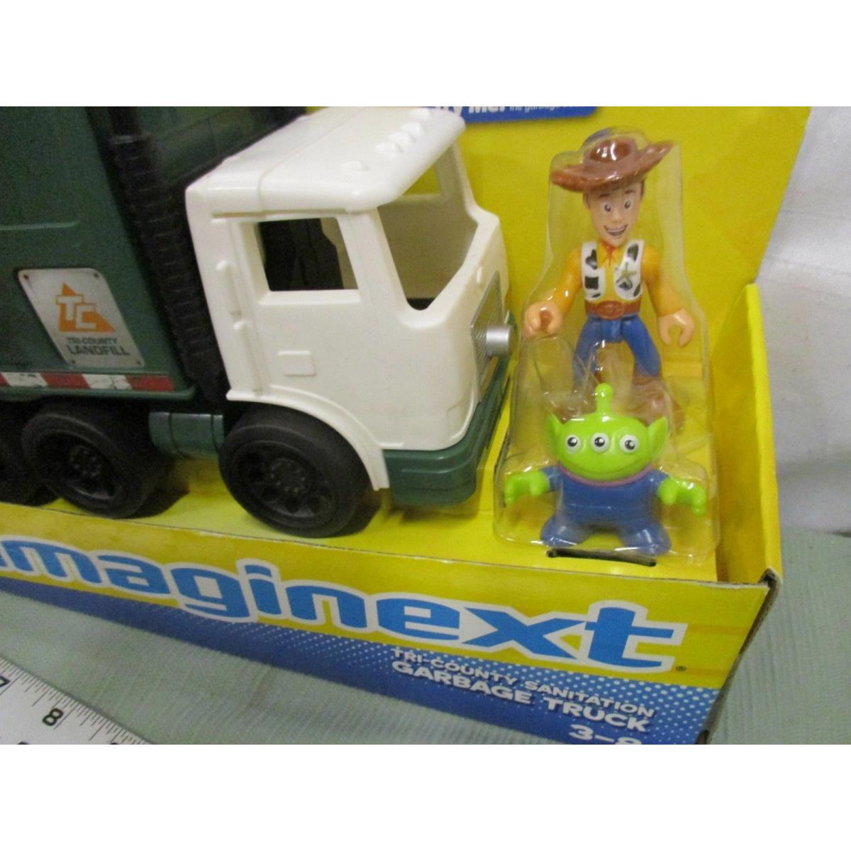 Fisher-price Imaginext Pixar Toy Story 3 Tri-county Sanitation Garbage Truck