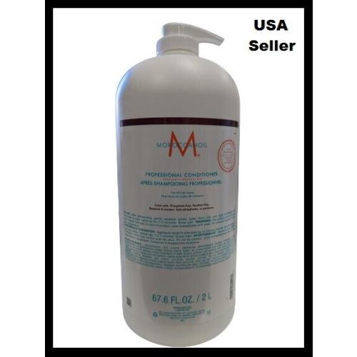 Moroccanoil Professional Shampoo / Conditioner 2 L / 67.6 oz All Hair Types Conditioner