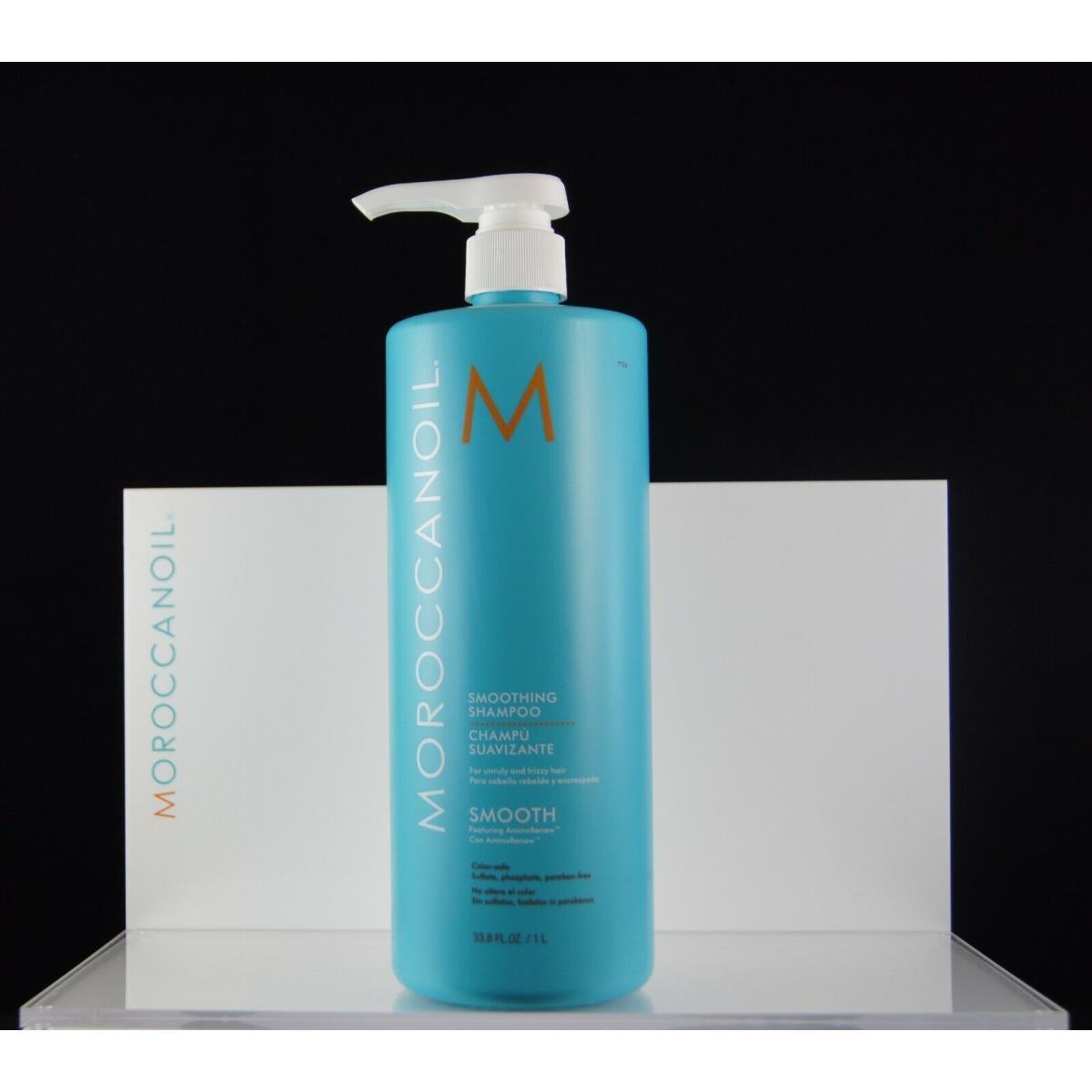 Moroccanoil Smoothing Shampoo 8.5 / 16.9 / 33.8 Oz. Smooth 33.8 oz