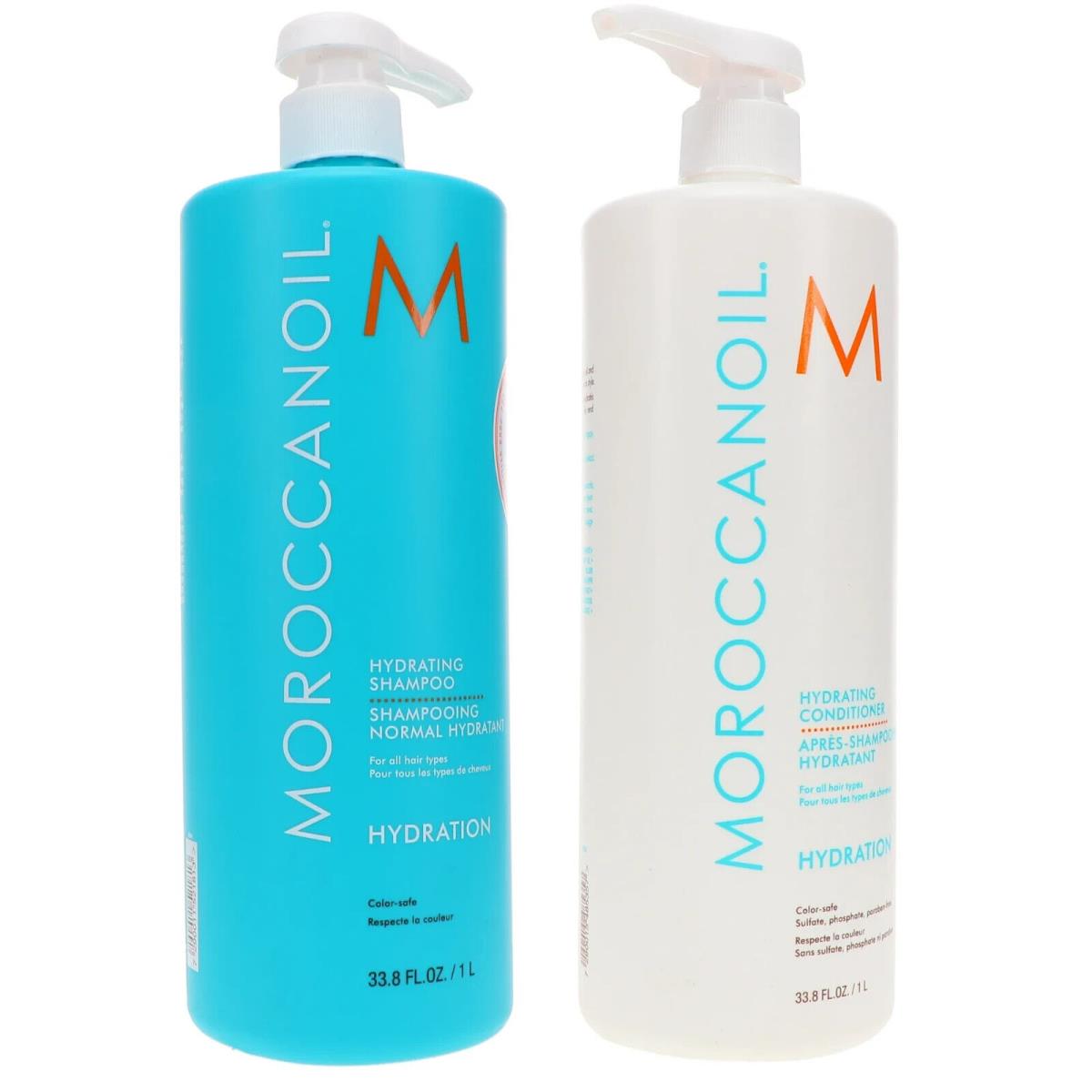 Moroccanoil Hydration Shampoo and Conditioner 33.8 Fl oz