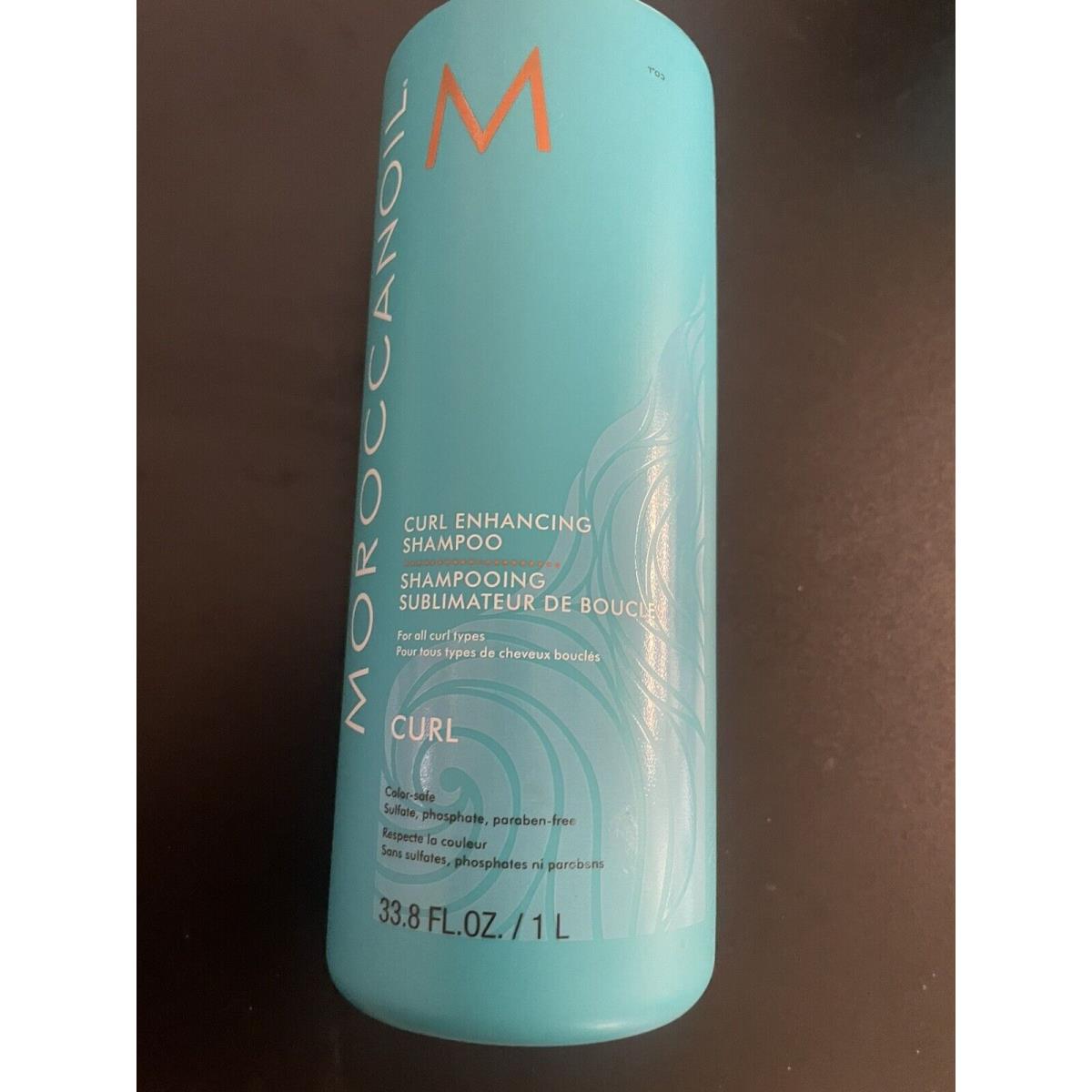 Moroccanoil Curl Enhancing Shampoo Curly Hair 33.8 OZ