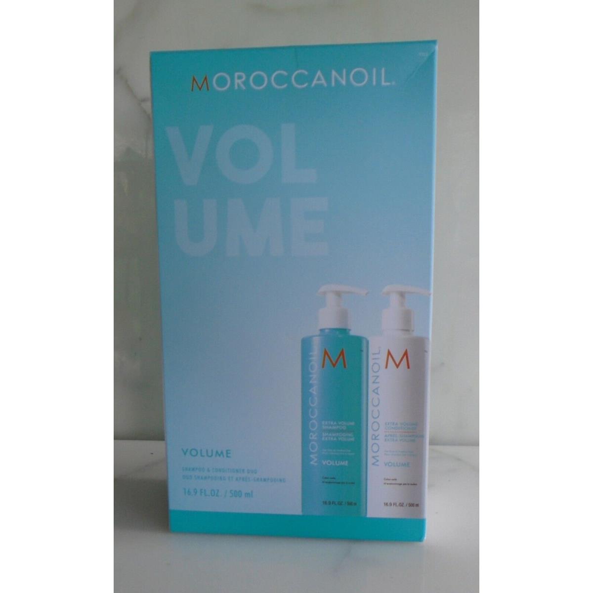 Moroccanoil Extra Volume Shampoo Conditioner 16.9 OZ -fine to Medium Hair Duo