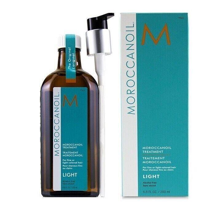 Moroccanoil Light Hair Treatment with Pump 6.8 oz / 200 ml