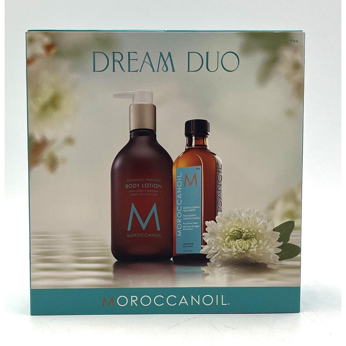 Moroccanoil Dream Duo Body Lotion12.2 oz Oil Treatment 3.4 oz