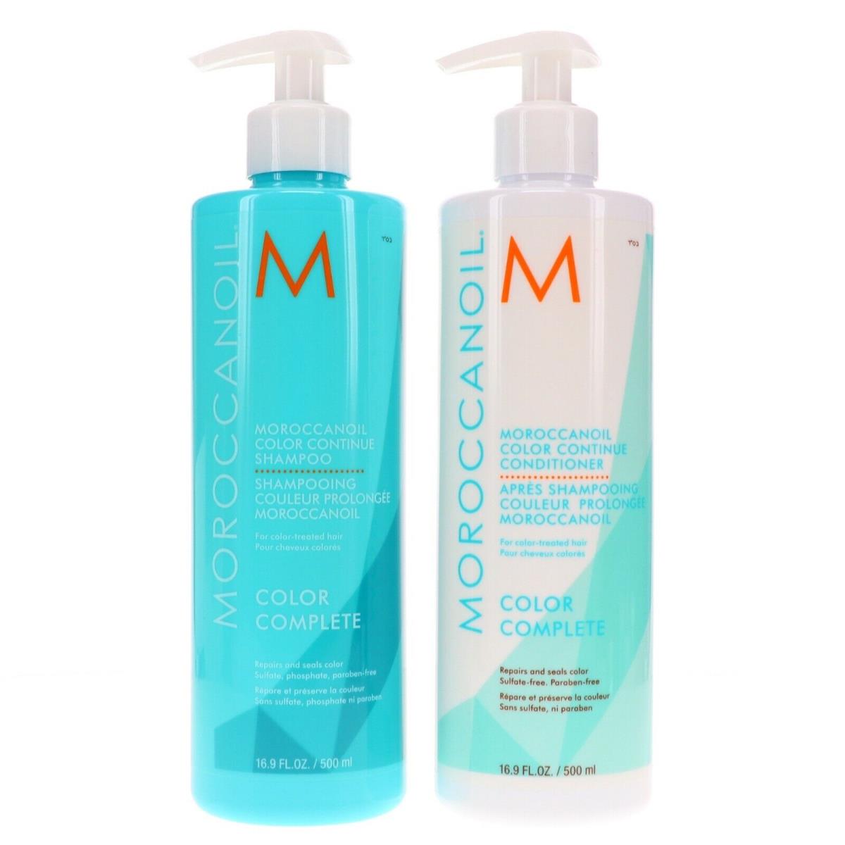 Moroccanoil Color Complete Shampoo + Conditioner 500 ml / 16.9 Fl.oz