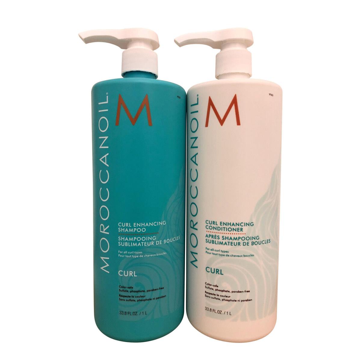 Moroccanoil Curl Enhancing Shampoo Conditioner Duo 33.8 OZ