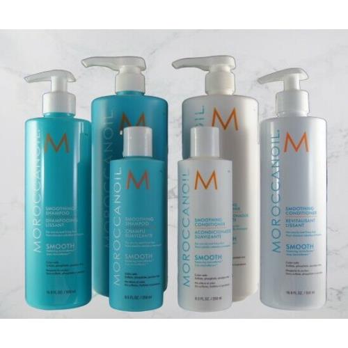 Moroccanoil Smoothing Shampoo and Conditioner 33.8 oz / 1 L Combo Set