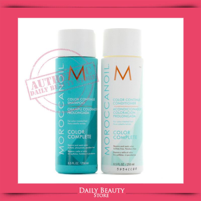 Moroccanoil Color Complete Color Continue Shampoo and Conditioner 250ml 8.5oz S