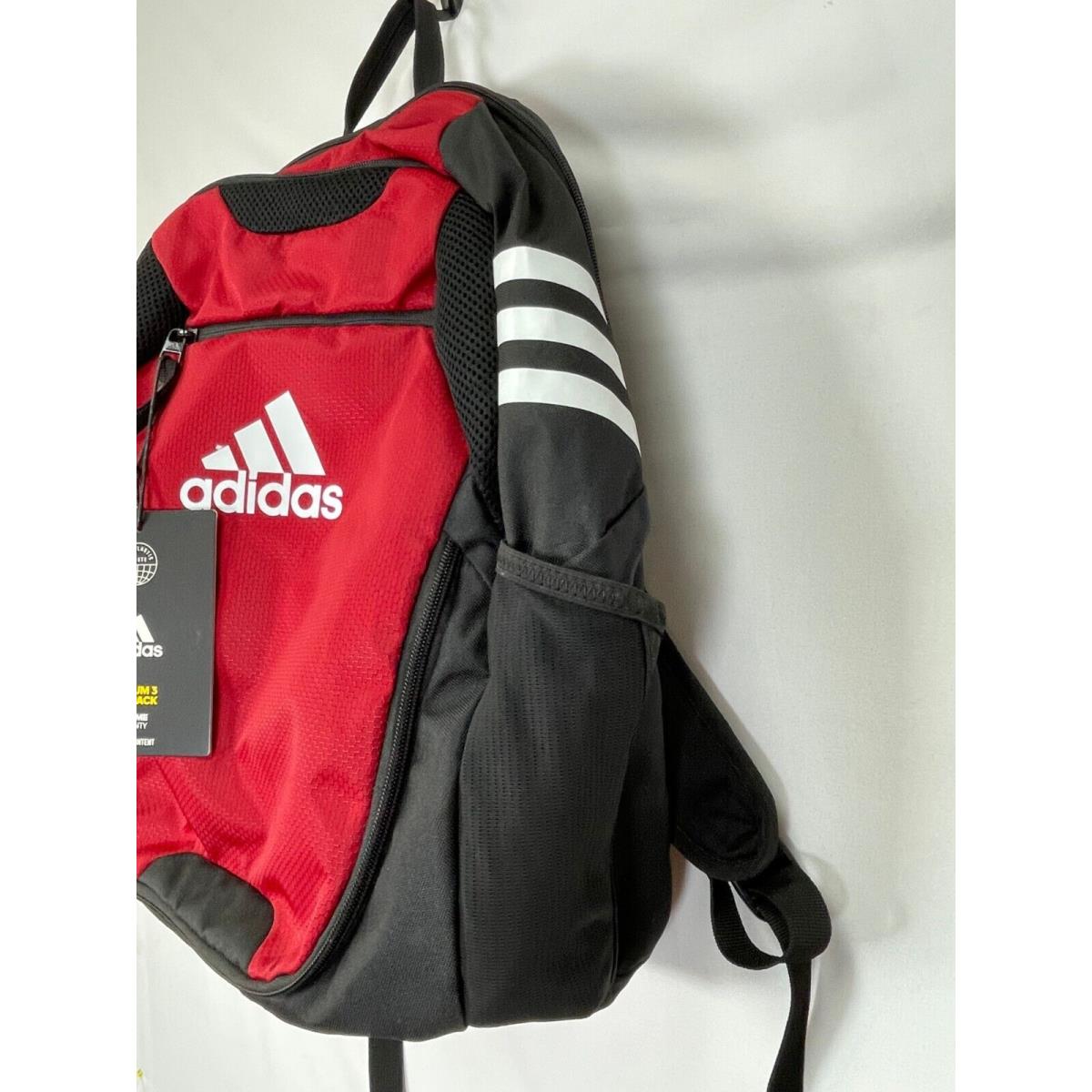 Adidas Stadium 3 5154293 Unisex Adults Red Protective Coating Backpack